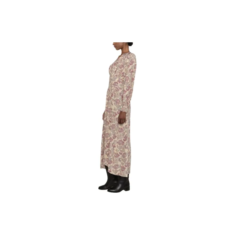 ISABEL MARANT Myrala Paisley print Midi length Dress-2