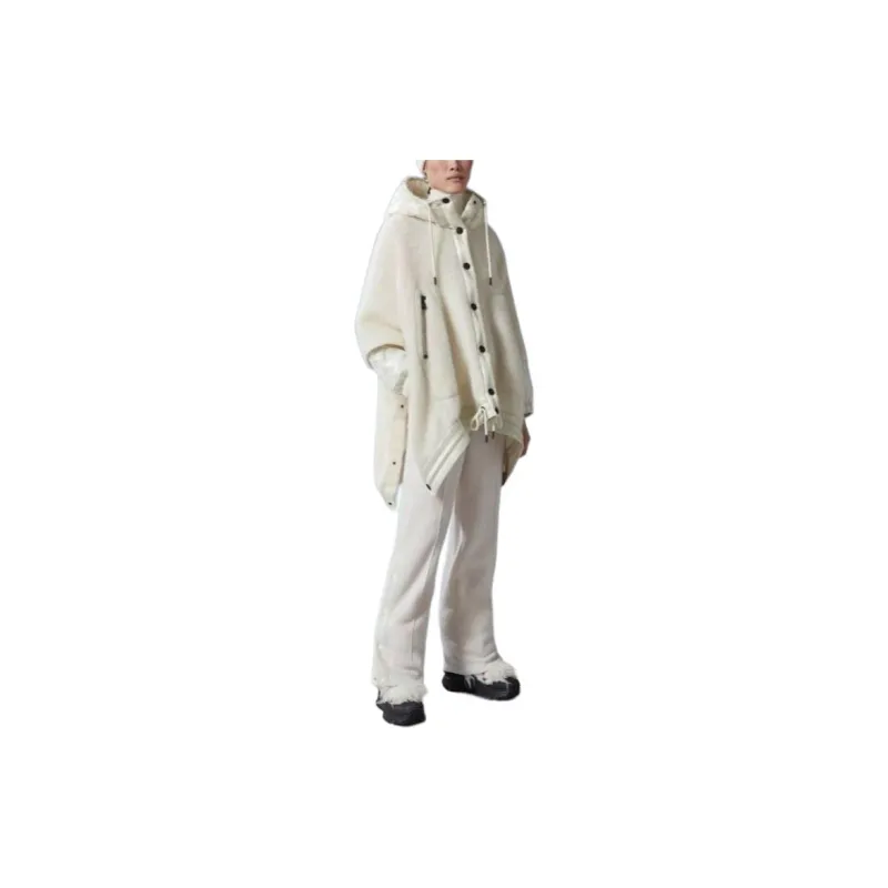 Moncler Drawstring Hooded Cape-3