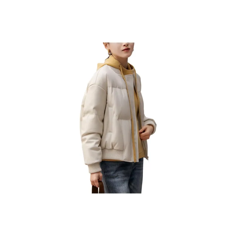 Kele Coco Puffer Jacket Women's White-2