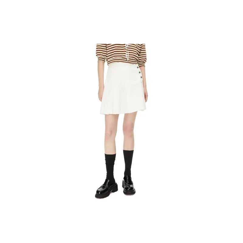 IMMI Denim Short Skirts Women's-3