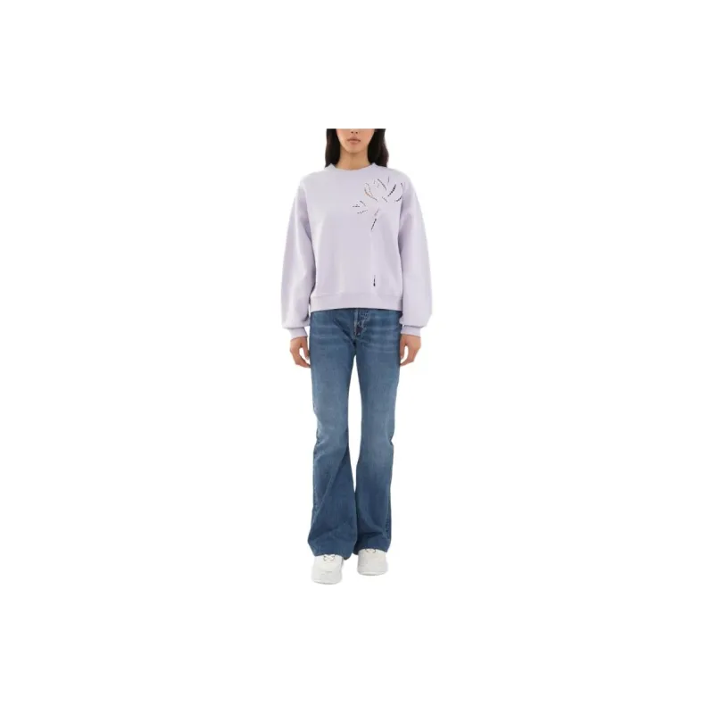 Chloe SS24 Sweatshirt Women's Light Purple-1