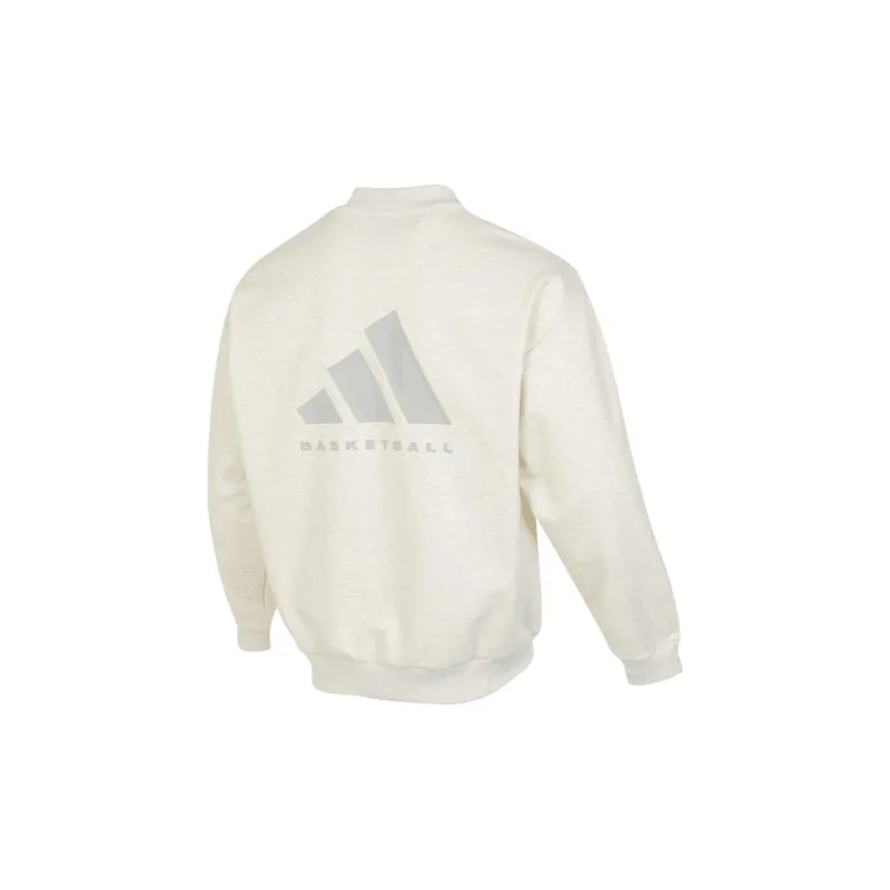 Adidas Sweatshirt Men's Gray+Shopping Bag-1