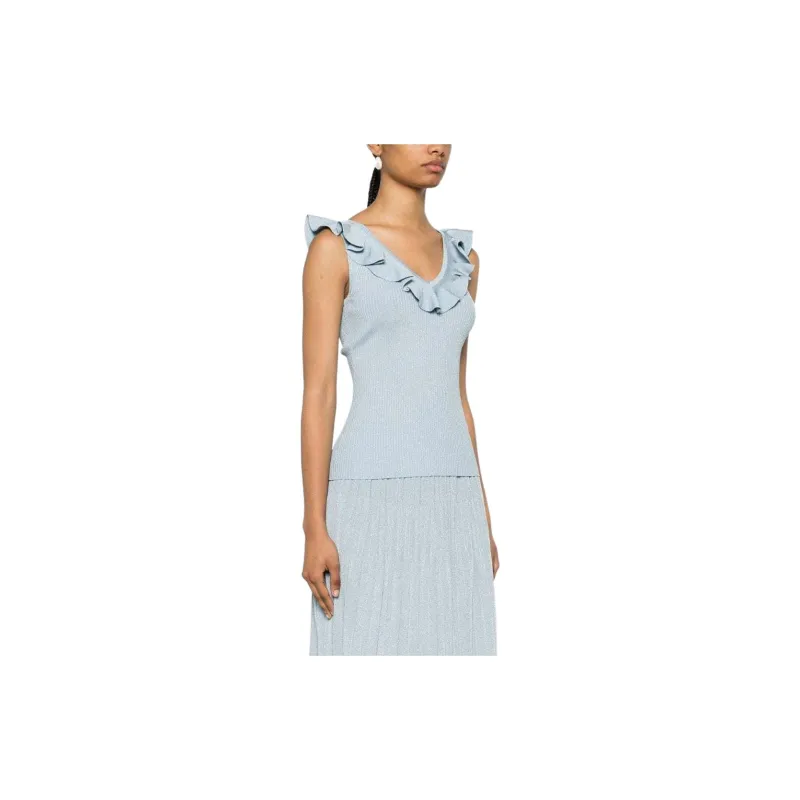 Zimmermann Waverly Lurex detail Ribbed Top-3