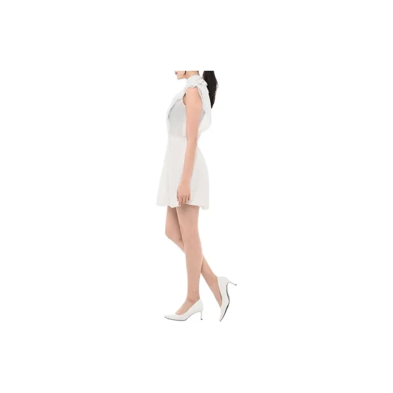 ISABEL MARANT Lace detail Mini Dress-3