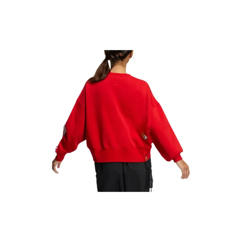 Adidas Neo Sweatshirt Women's Light Scarlet-3