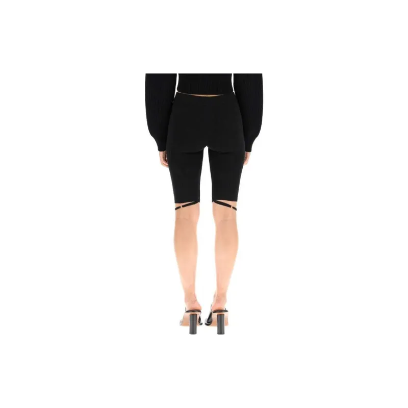 Jacquemus Casual Shorts Women's Black-2