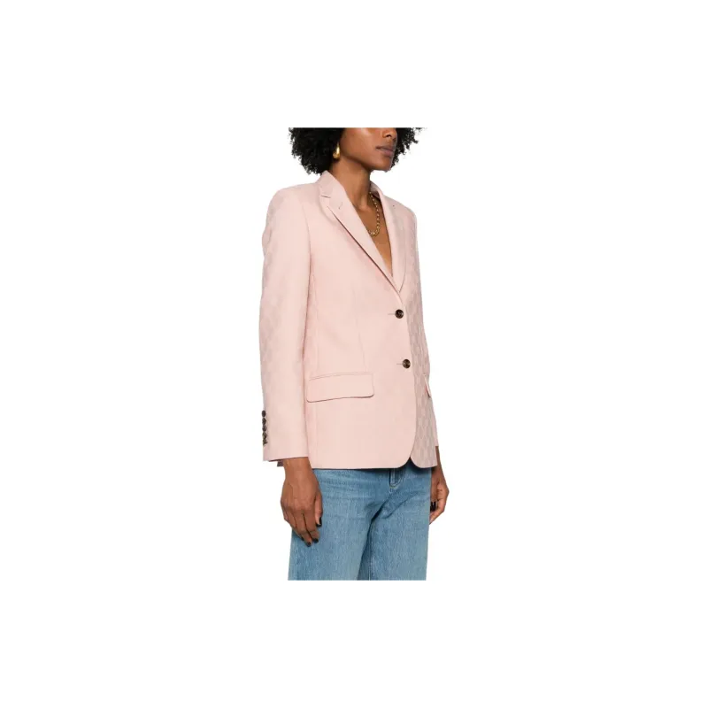 GUCCI GG jacquard Wool Blazer-3