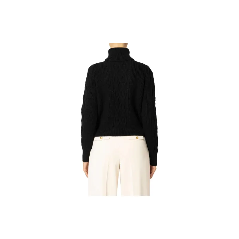 Elisabetta Franchi College Style Turtleneck Jumper-2