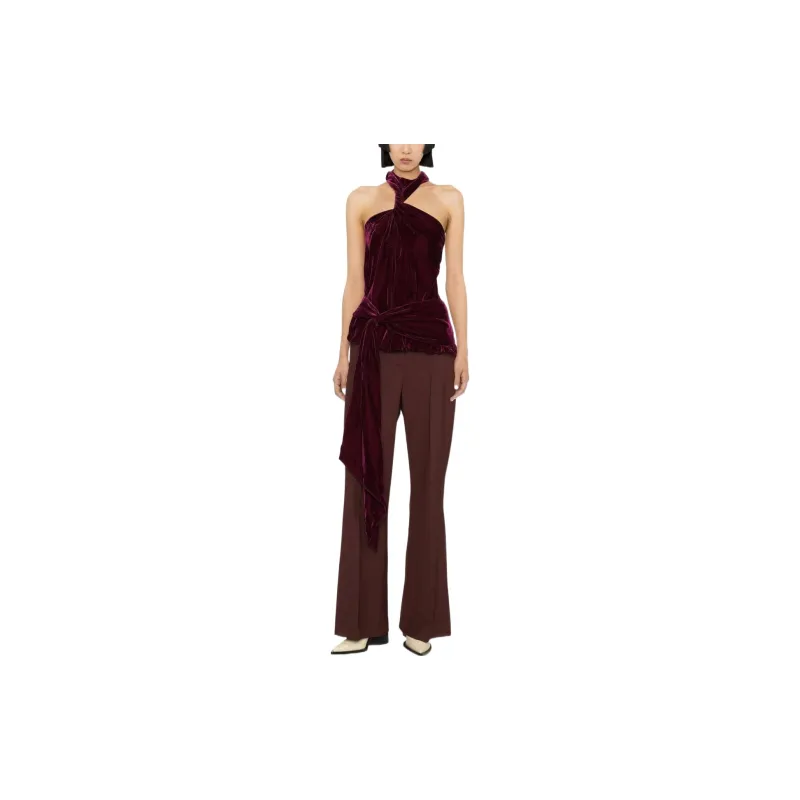 Stella McCartney Velvet Halterneck Top-1