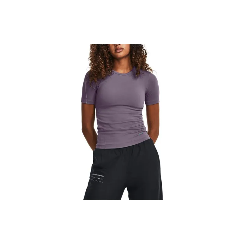 Under Armour Rush T-Shirts Women's Purple-2