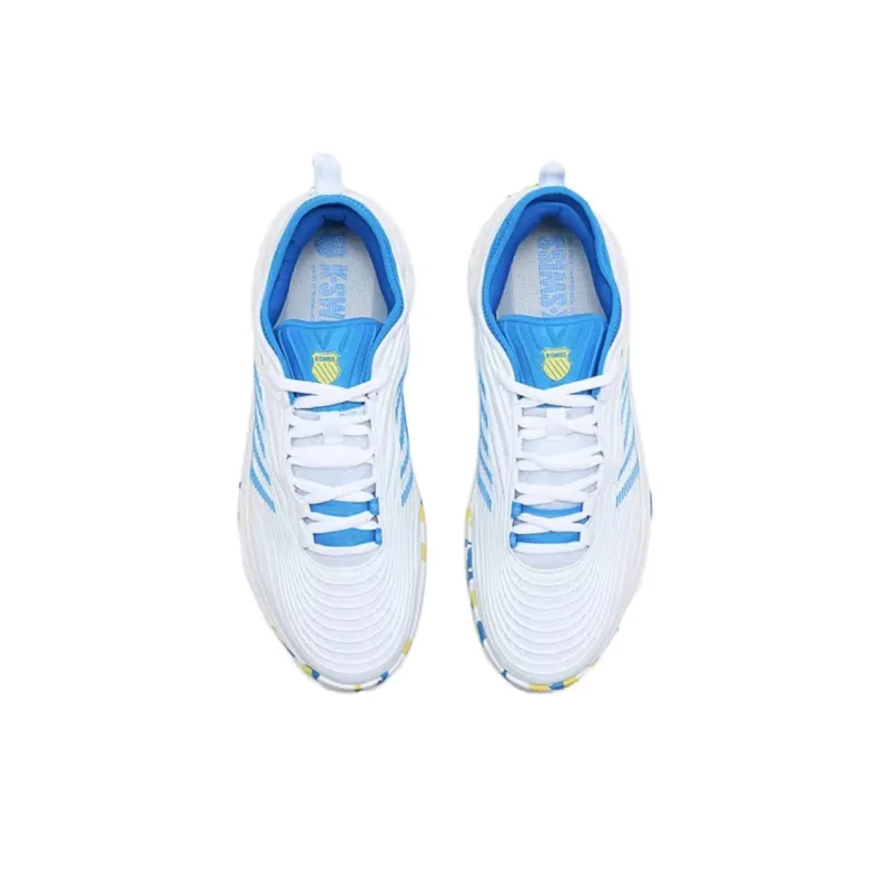 KSWISS Low Top Tennis Shoes Men's White Blue-2