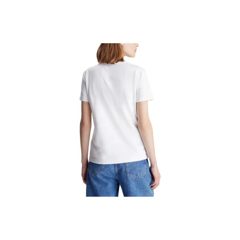 CALVIN KLEIN T Shirt Women's Bright White Europe Version-3