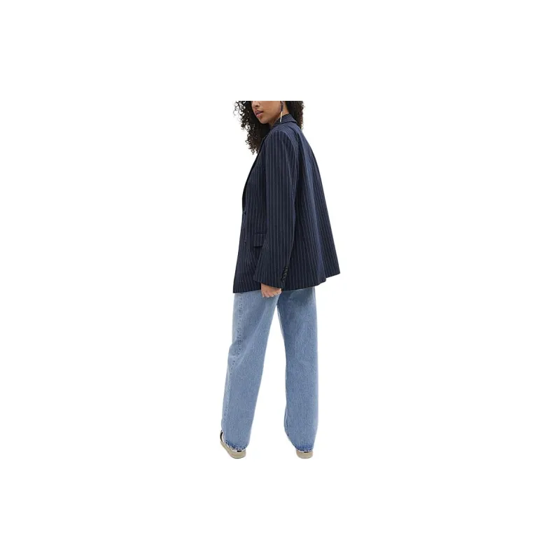 COACH SS24 Business Suit Coat Women's Dark Blue-2