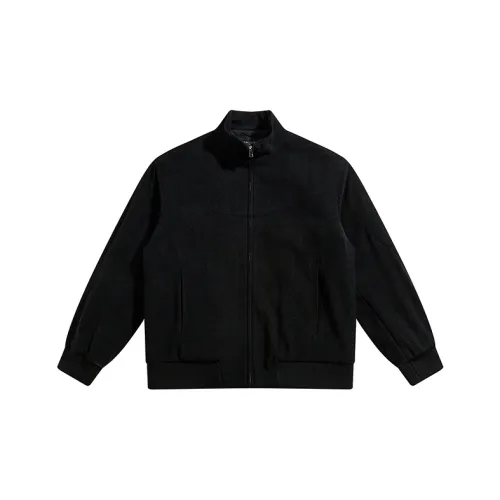 PEACEBIRD MEN Jackets Unisex Black First Batch