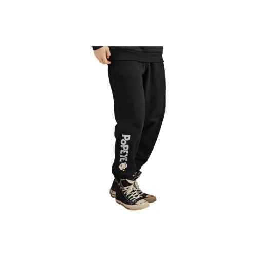 Tonlion Casual Pants Men Black