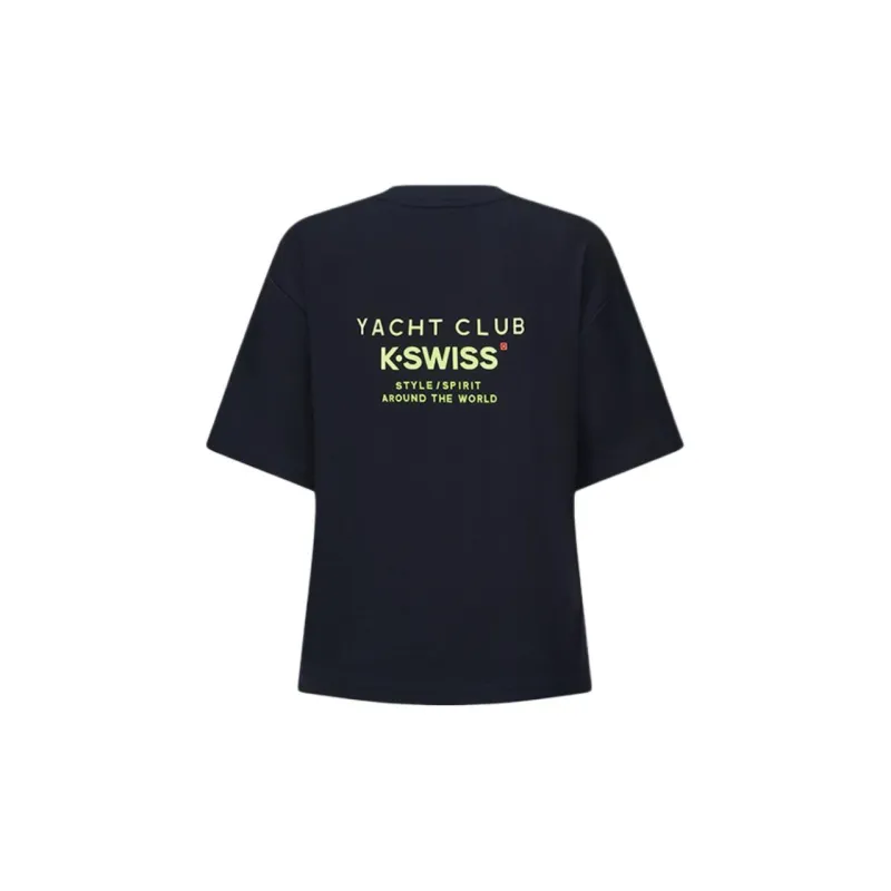 KSWISS T Shirt Women's Dark Indigo-1