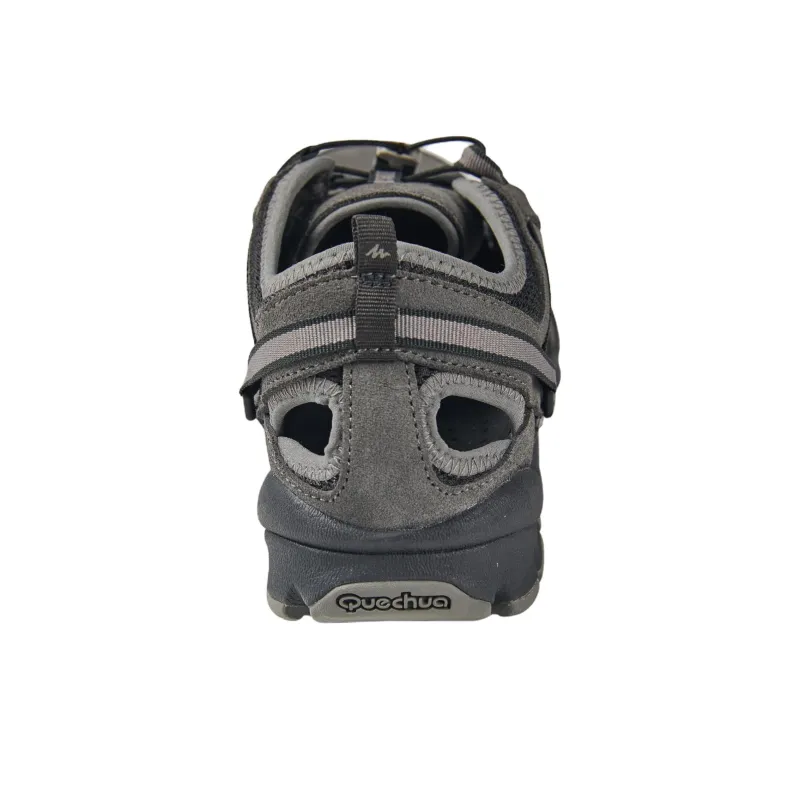 DECATHLON ODS NH150 Cushioning Anti Slip Wear Resistant Breathability Low Top Hiking Shoes Men's Gray-3