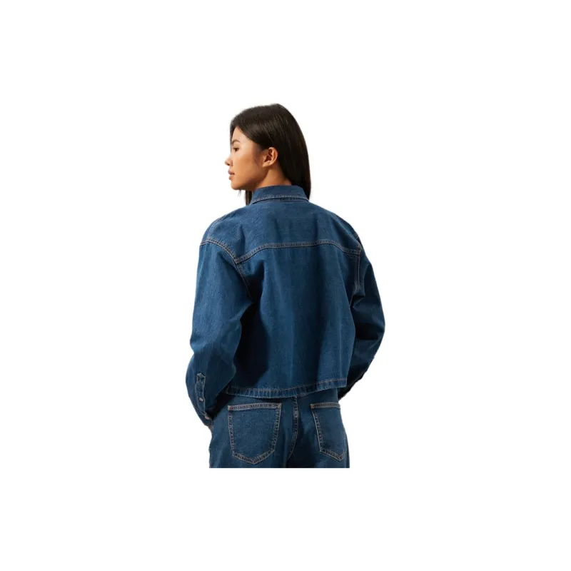 CALVIN KLEIN Shirt Women's Denim Blue-3