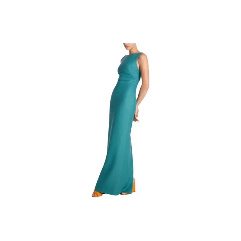 St. John Textured Wool Gown-3