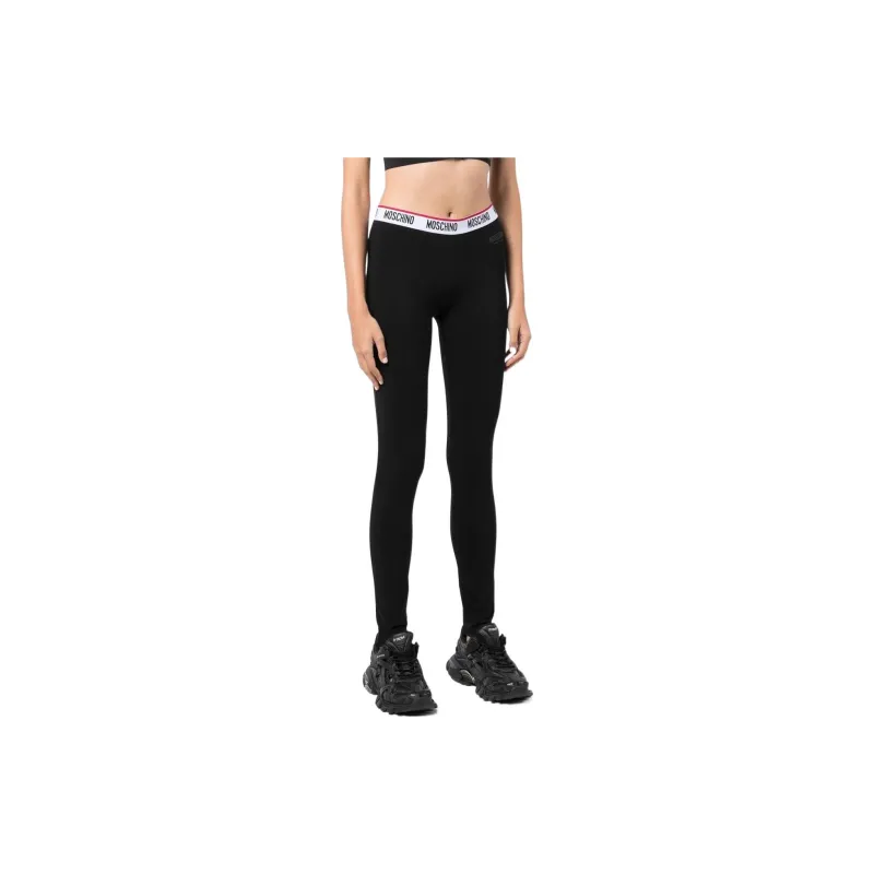 MOSCHINO Leggings Women's Black-3
