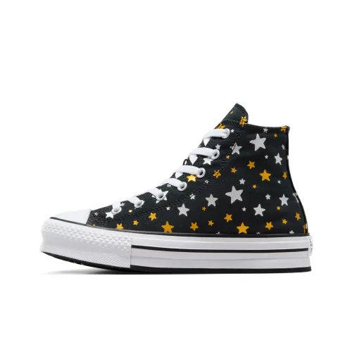 Converse Chuck Taylor All Star Platform Lift High GS 'Sparkle'