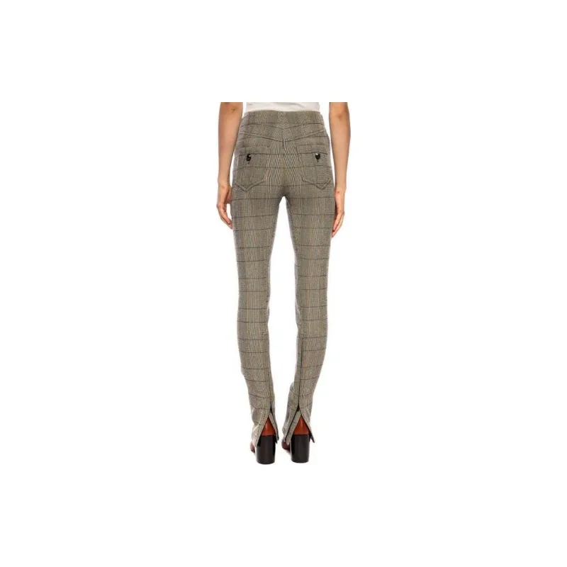 Chloé Checked Tapered Trousers-2