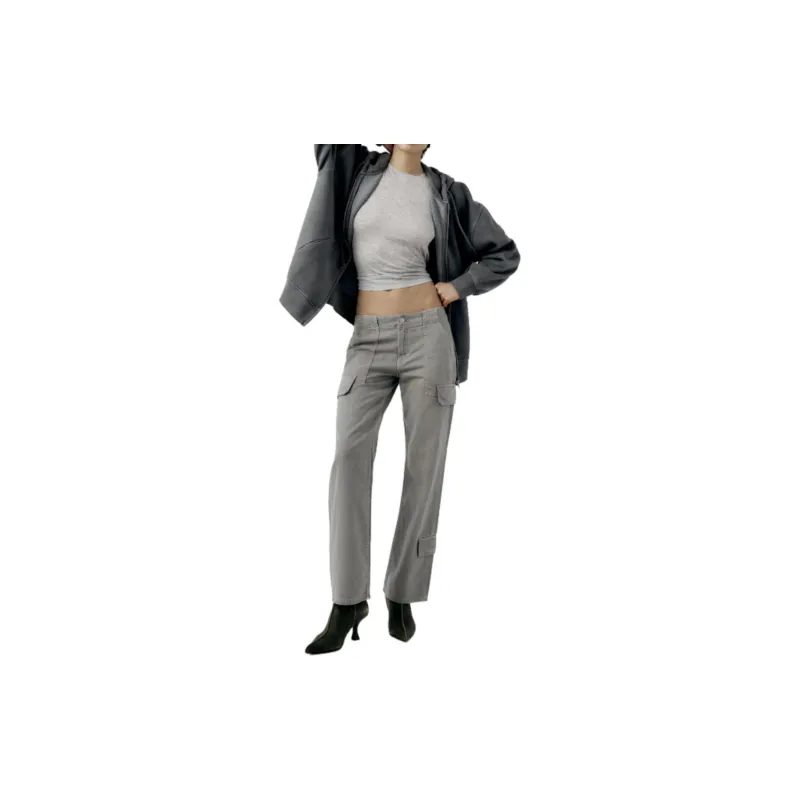 ZARA Cargo Pants Women's Lead-1