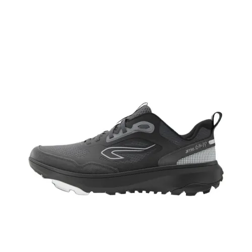 DECATHLON Kalenji Running Shoes Men Low-Top Black Gray