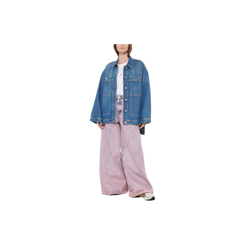 CLOSED Drawstring hem Denim Jacket-1