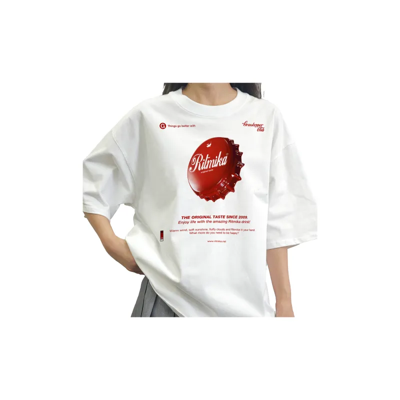 RITMIKA T Shirts Unisex White-2