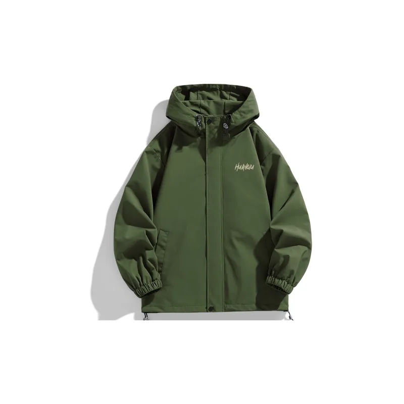 HUANQIU Jackets Unisex-15