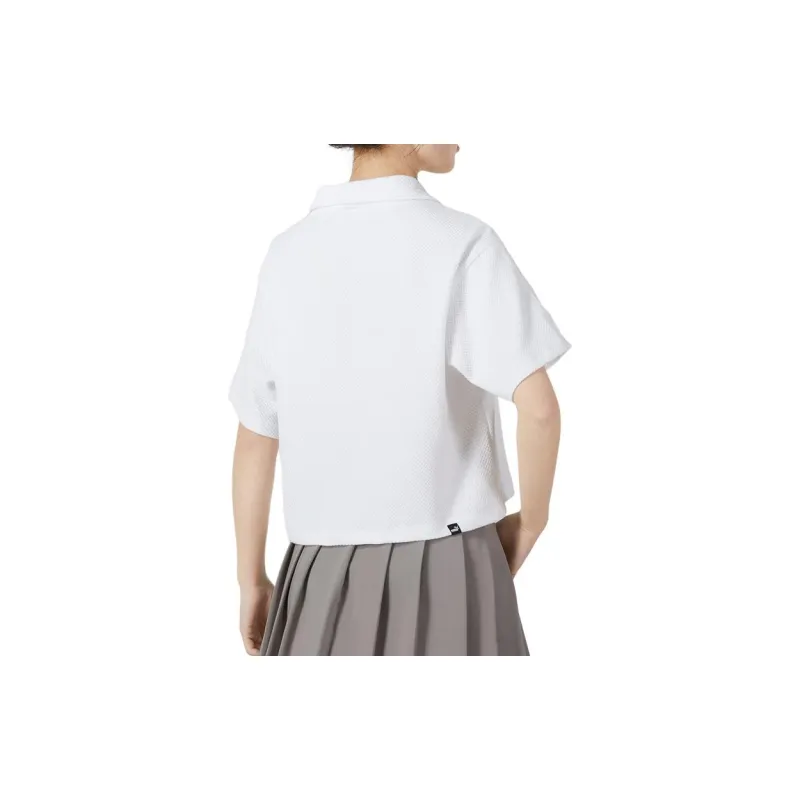 PUMA Drop Shoulder Sleeve T Shirt Women's White-3