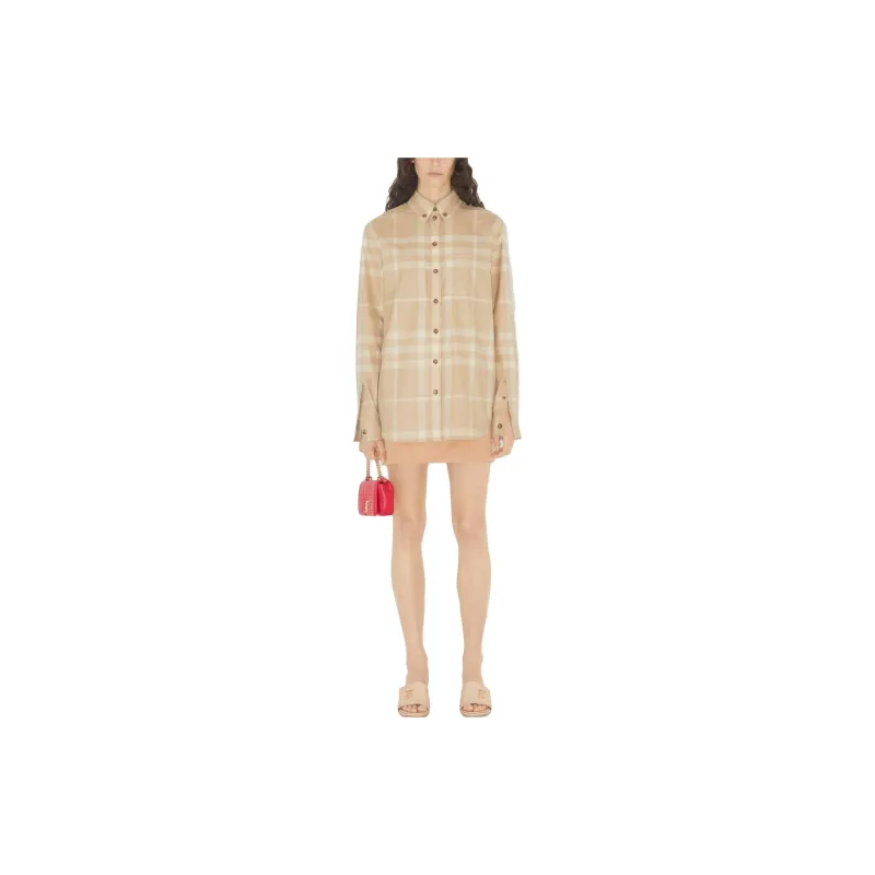 Burberry Jackets Women's Soft Yellow Umber-1