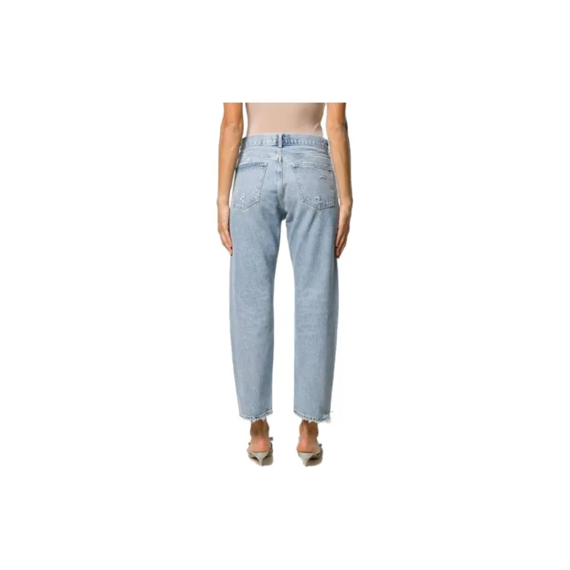 AGOLDE Parker High Waisted Straight Leg Jeans-3