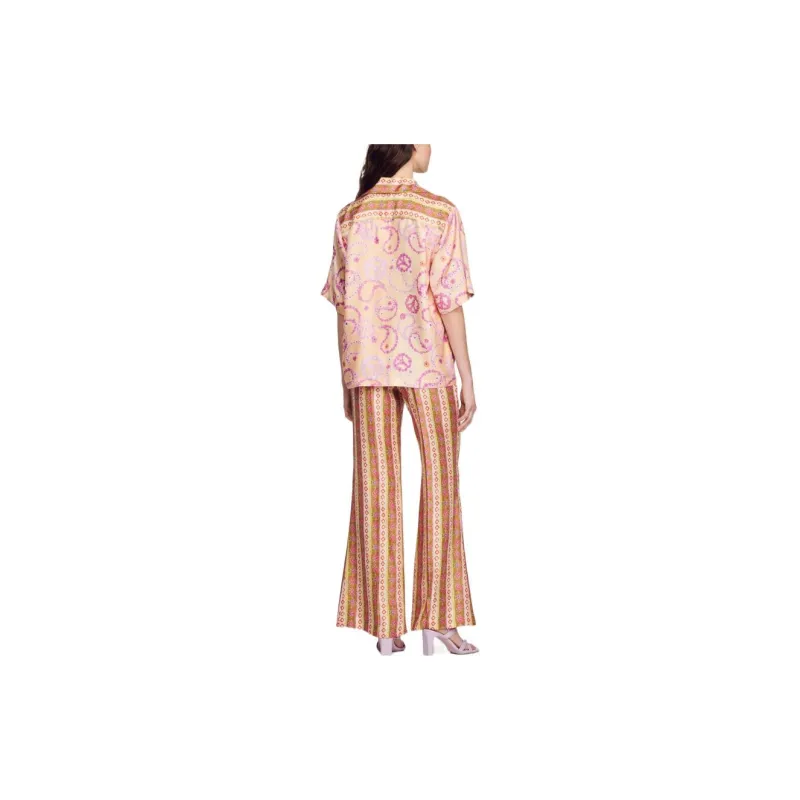 Sandro Shirts Women's Peach Pink-2