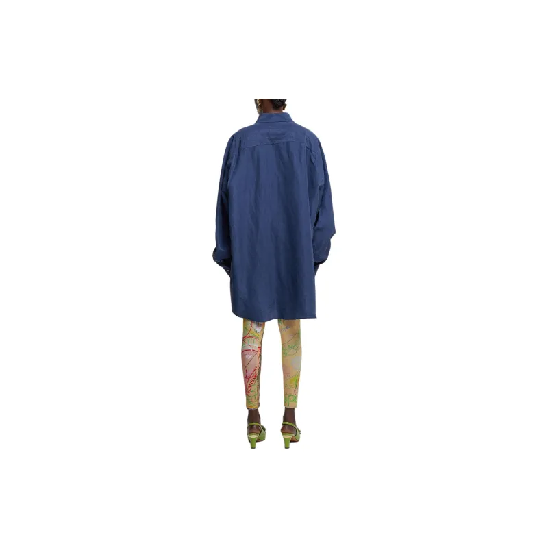 Vivienne Westwood SS24 Shirt Women's Stone Blue-3
