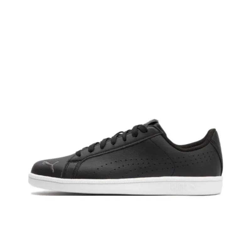PUMA Smash Cat Anti Slip Wear Resistant Low Top Skateboard Shoes Unisex Black-0