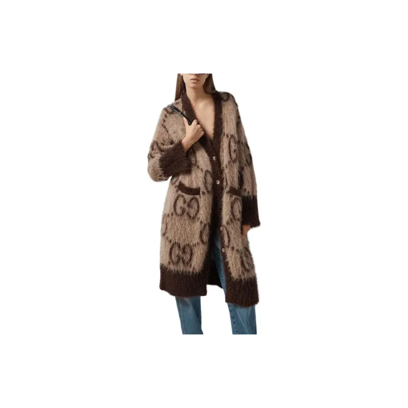 GUCCI Gg Long Cardigan-3