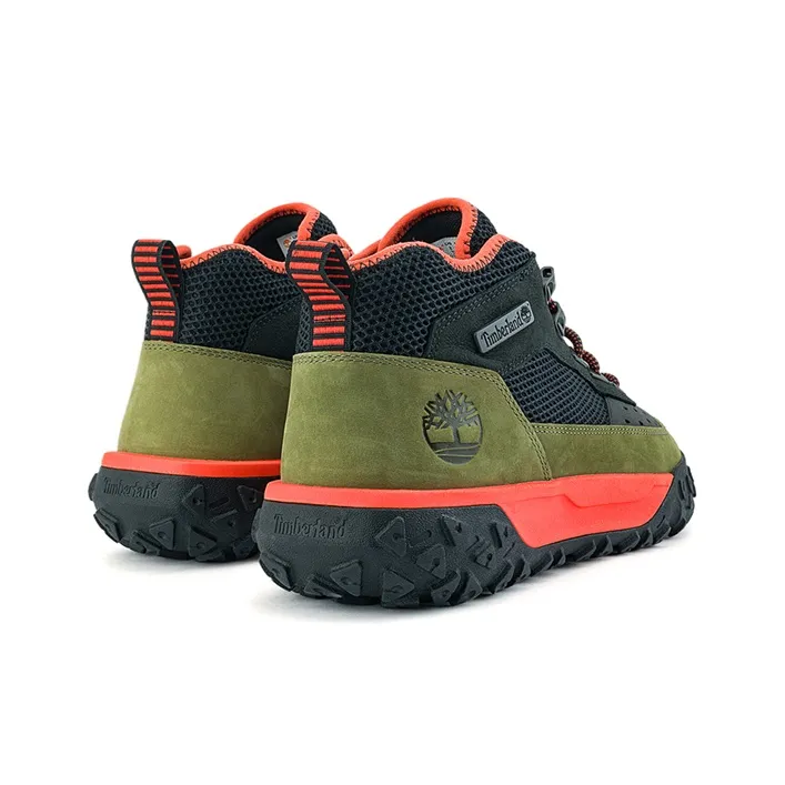 Timberland Hiking/Trekking Shoes Men's Black/Medium Green-3