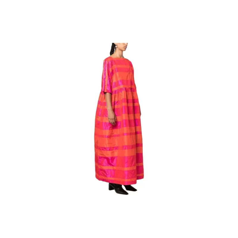 Daniela Gregis Short-Sleeved Dresses Women's Red-4