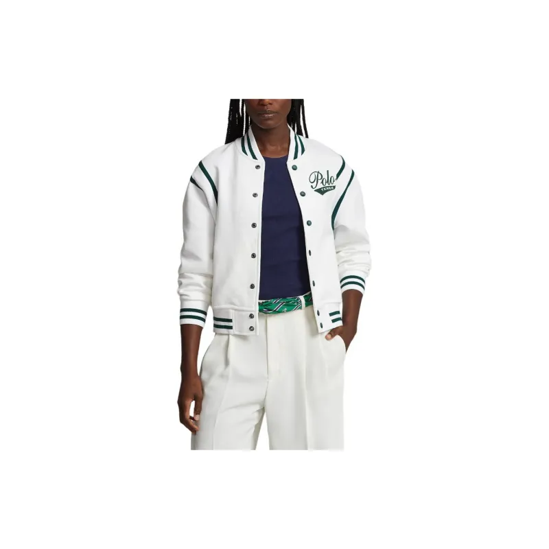 Polo Ralph Lauren Wimbledon Tennis Open Collection SS24 Jackets Coats Women's Porcelain White-2