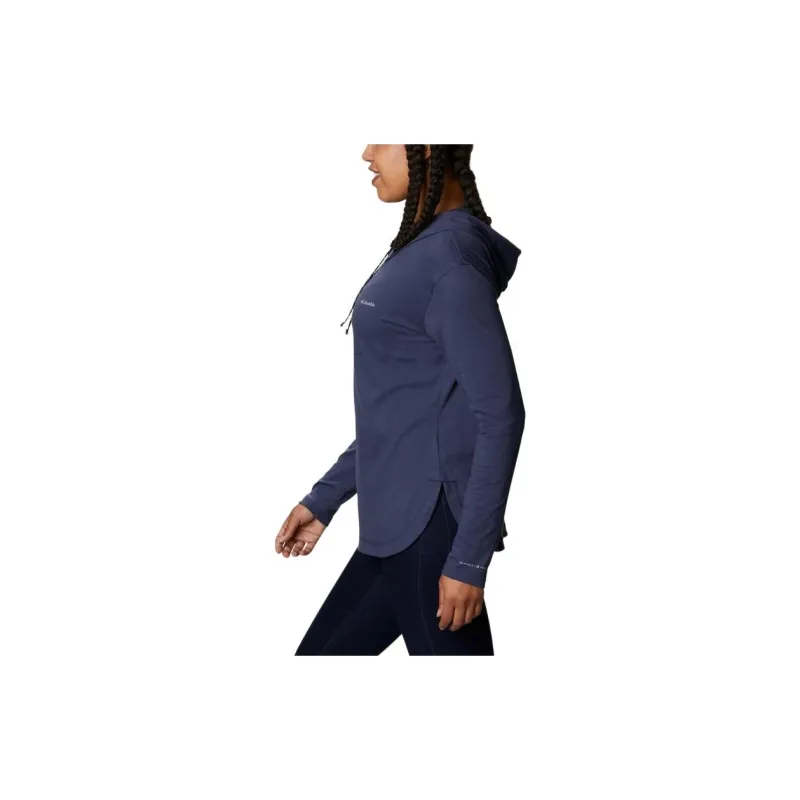 Columbia T Shirts Women's Navy Blue-2