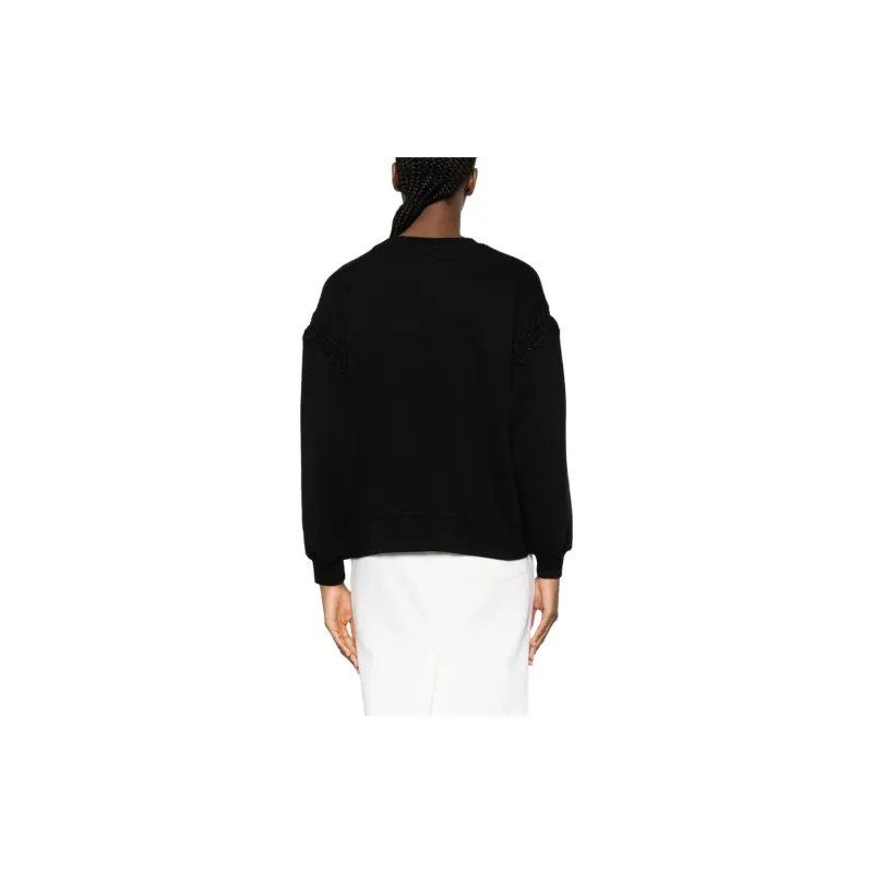 Ulla Johnson Cori Crochet-detail Sweatshirt-1