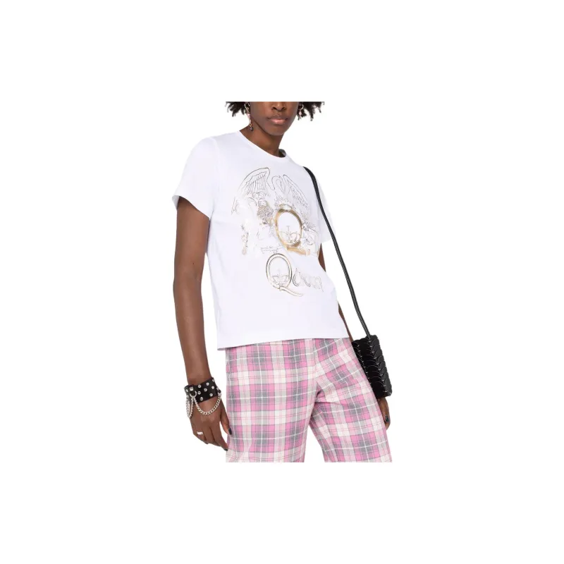 JUNYA WATANABE Graphic print Round neck T shirt-2