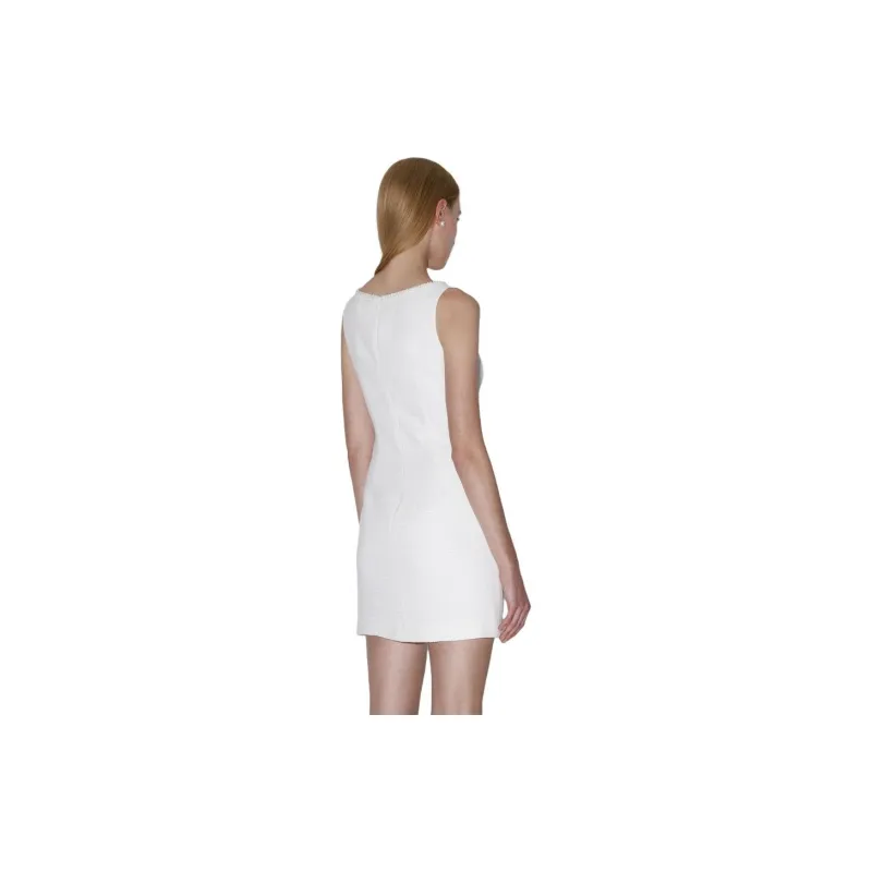 Bebe Slip Dresses Women's White-1