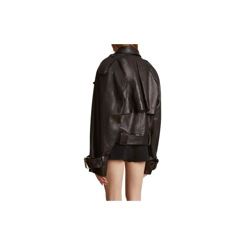 KHAITE The Hammond Cropped Jacket-1