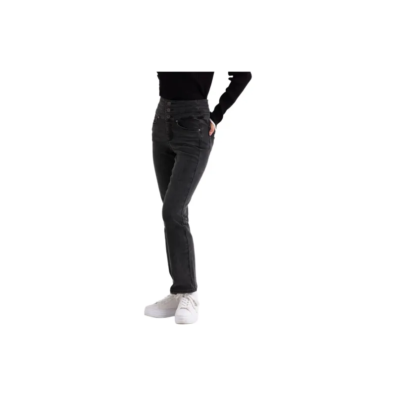 GUESS Jeans Women's Washed Black-4