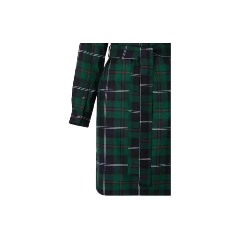 Burberry FW22 Long Sleeved Dresses Women's Green-3