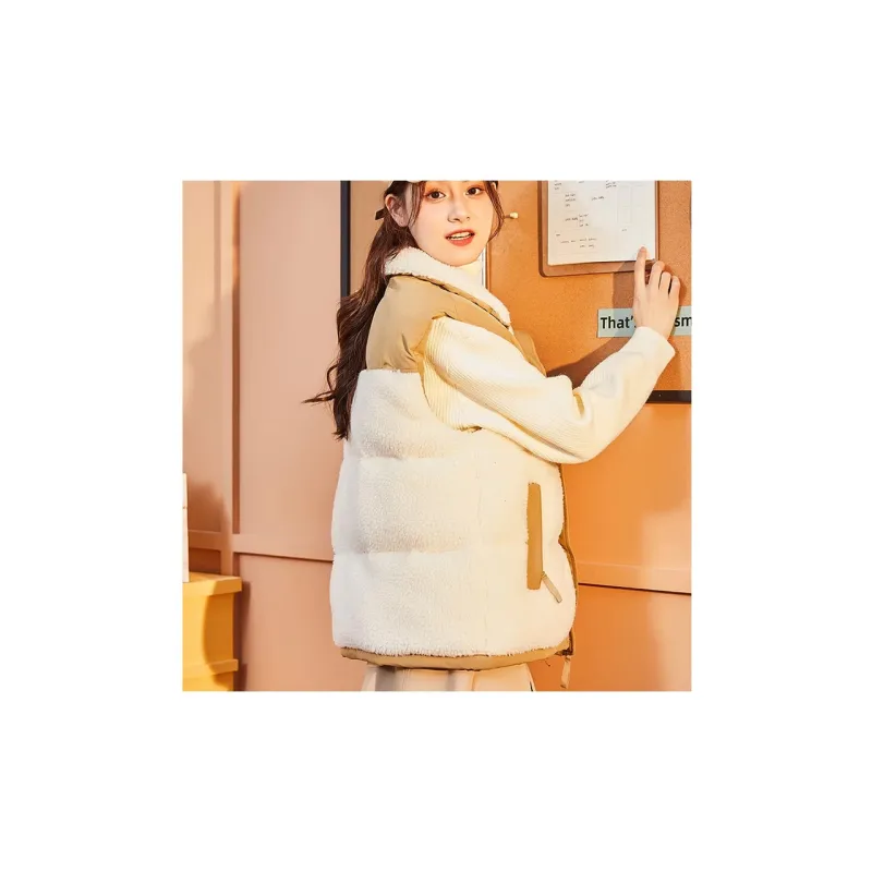 Tonlion Puffer Jacket Women's Crescent White-5