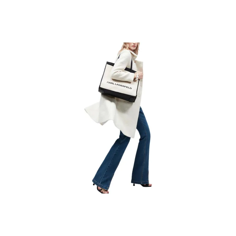 KARL LAGERFELD Coats Women's White-4